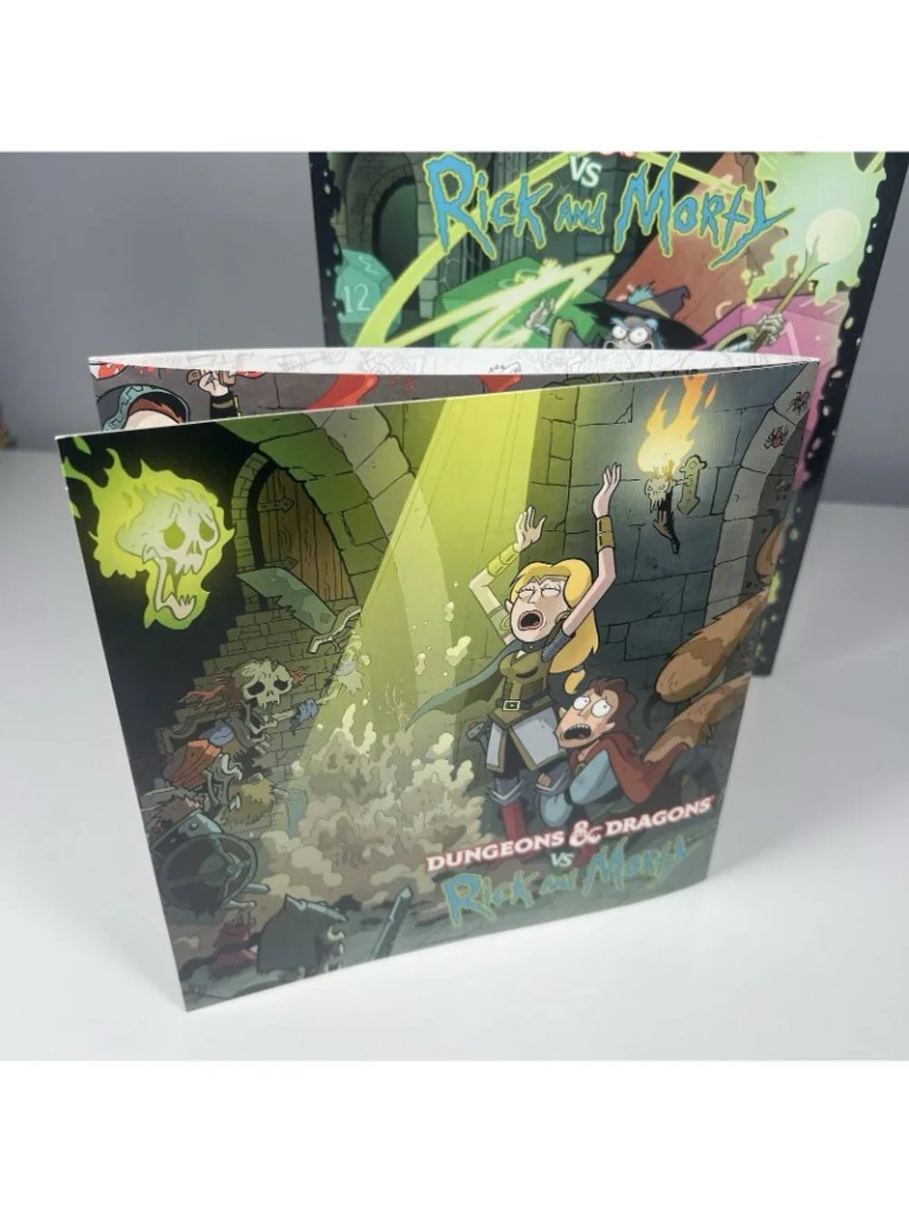 Dungeons & Dragons vs Rick & Morty Tabletop Roleplaying Game Adventure Complete